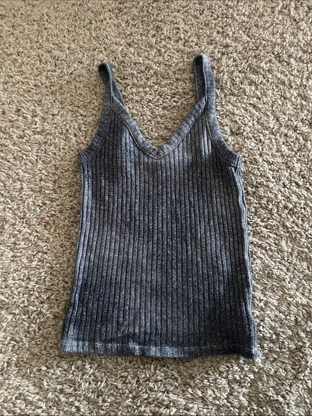 American Eagle Soft & Sexy  Ribbed V-Neck Tank Top